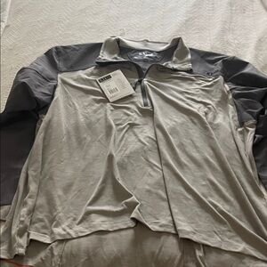 5.11 Tactical Two-Tone Gray Quarter-Zip Jacket